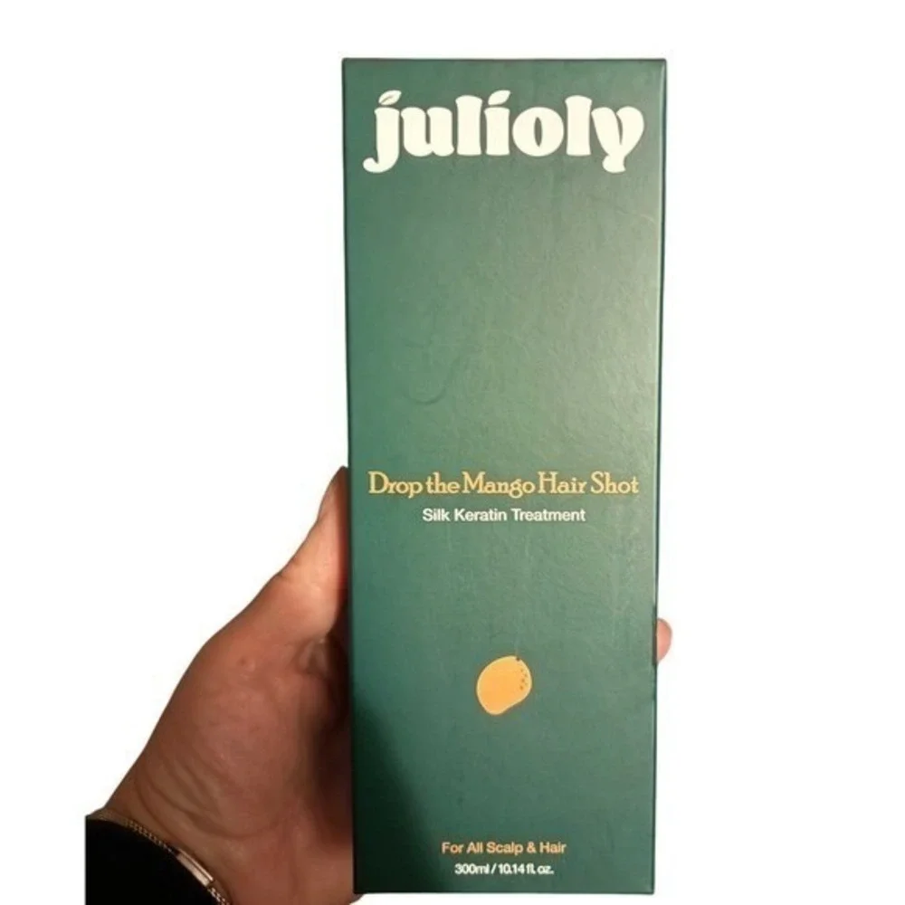 Julioly Drop-Mango Hair Shot Silk Keratin Oil Treatment Scalp Hair Growth Full